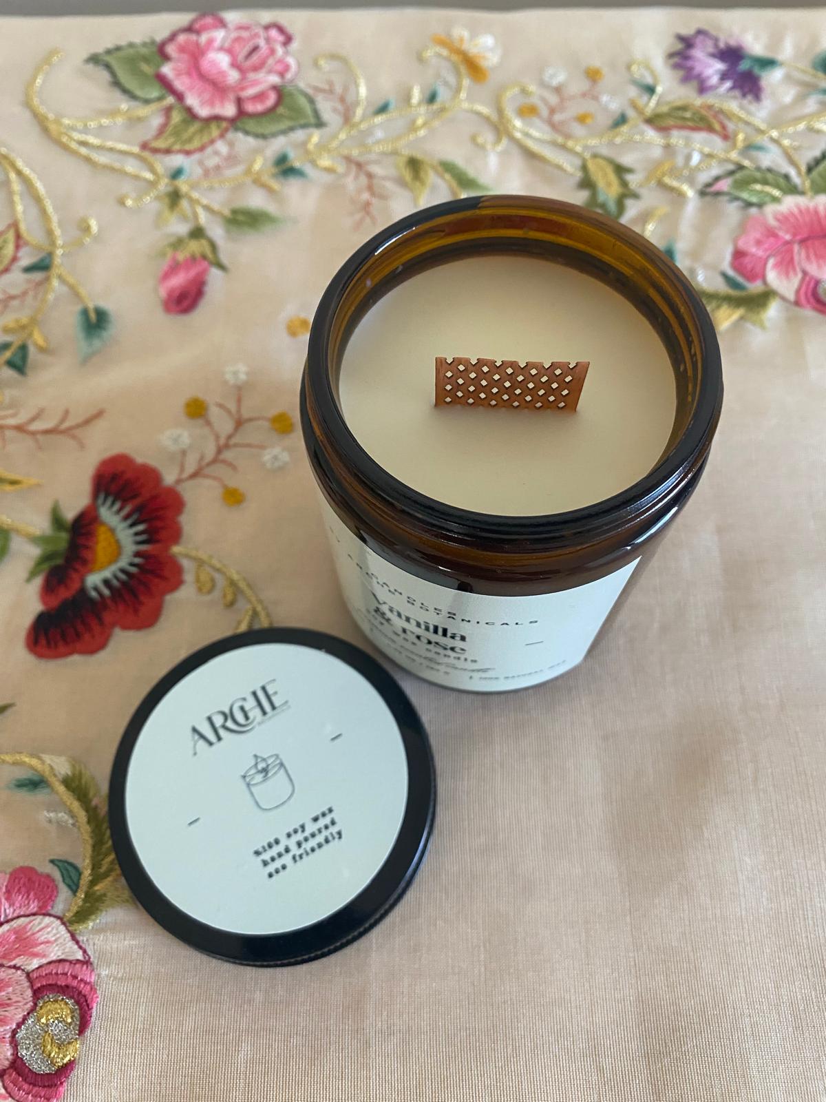 Vanilla&Rose Kokulu Soya Mumu