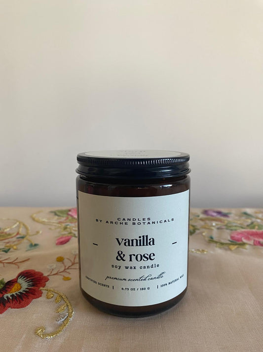 Vanilla&Rose Kokulu Soya Mumu